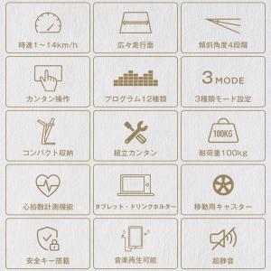 ルームランナー BTM MAX14km/h 電...の詳細画像2