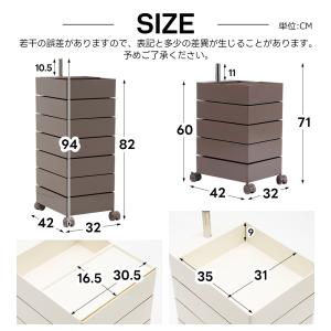 2025新作登場!ワゴン 2サイズ キャスター...の詳細画像4