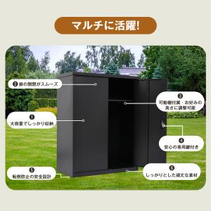 物置 屋外 大型 倉庫 大型物置 戸外収納庫 ...の詳細画像2