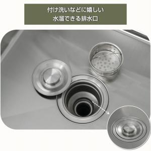 【ステンレス】 流し台 キッチン シンク 屋外...の詳細画像5