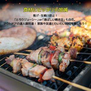 バレル式バーベキューコンロ 温度計で検温可能 ...の詳細画像5