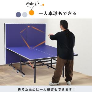 卓球台 国際規格サイズ セパレート式 専用ネッ...の詳細画像5