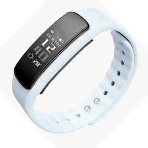 アクティブトラッカー iWOWNfit i6 (パウダーブルー（白））リストバンド型活動量計