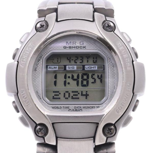 カシオ G-SHOCK MR-G フルメタル チタン クォーツ メンズ 腕時計 純正メタルバンド M...