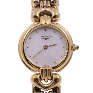 LONGINES ロンジン クォーツ レディース 腕時計 ゴールドGP
