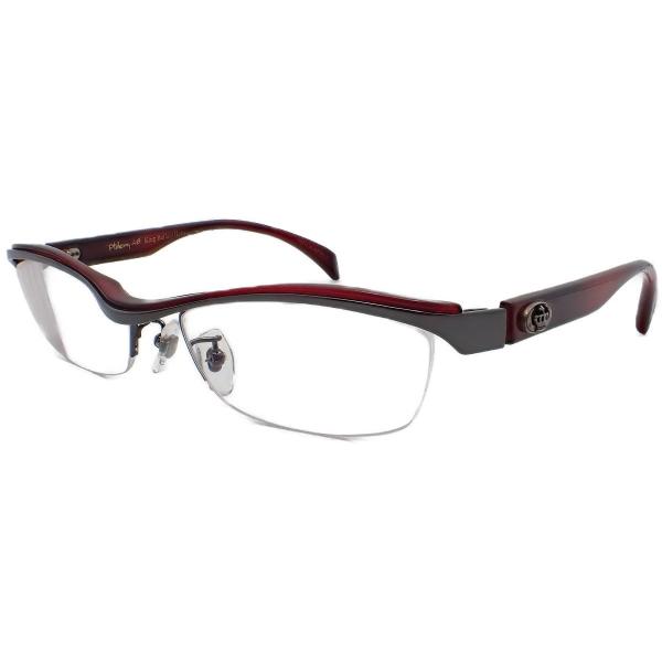 Ptolemy48 トレミー48 メガネフレーム APOLLON  キングバッファローホーン レッド...