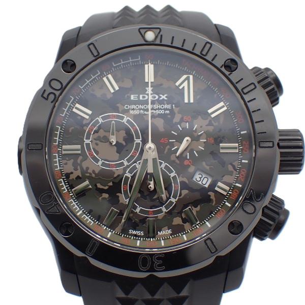 EDOX エドックス クロノオフショア1 クロノグラフ リミテッドエディション クォーツ メンズ 腕...