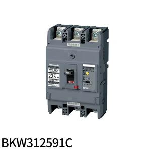 【即納・在庫品】BKW312591C パナソニック 漏電ブレーカ BKW-225C型 3P3E 125A 100/200/500mA切替 Panasonic