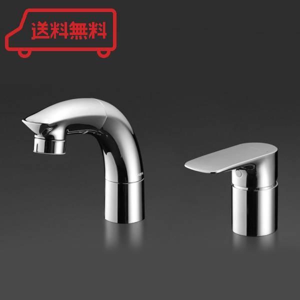 TOTO　台付シングル混合水栓（エコシングル、ハンドシャワー、エアイン）　TLG05301J