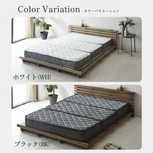 ポケットコイルマットレス 三つ折り 極厚20c...の詳細画像2