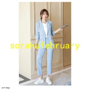 スーツ レディース 夏 初秋 フォーマル 大き...の詳細画像5