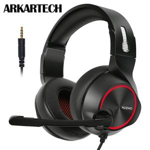 ゲーミング ヘッドセット ps4 マイク付き ゲーミングヘッドホン 高音質 ps4ヘッドセット ゲーム用 PC ヘッドホン マイク 会話 switch ボイチャ N11 NUBWO