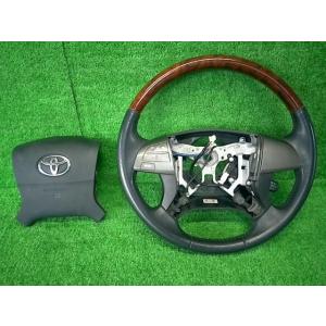 エスティマ DBA-ACR50W ステアリングホイール アエラス Gエディション 7人 2AZ-FE...