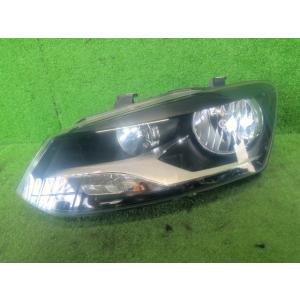 VW ポロ DBA-6RCBZ 左ヘッドランプASSY TSIコンフォートラインブルーモーションテク...