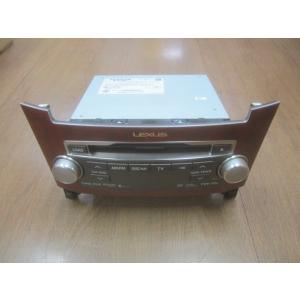レクサス LS　USF40 オーディオ　CD DVD AM FM  86120-50U20　8612...