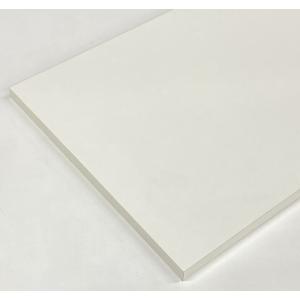 メラミン化粧棚板 ホワイト (約)厚み18x幅1800x奥行600mm（メラミン樹脂コート紙使用）