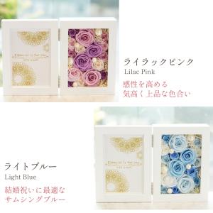 プリザーブドフラワー 写真立て 結婚祝い 退職...の詳細画像5
