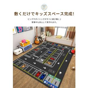ラグマット ラグ マット 3畳 2畳 1畳 車...の詳細画像2