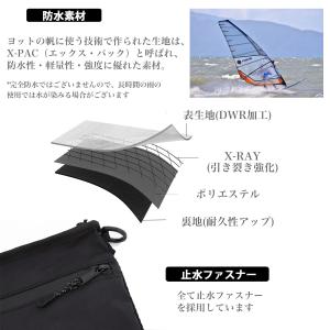 サコッシュ ナイロン X-PAC メンズ ショ...の詳細画像2