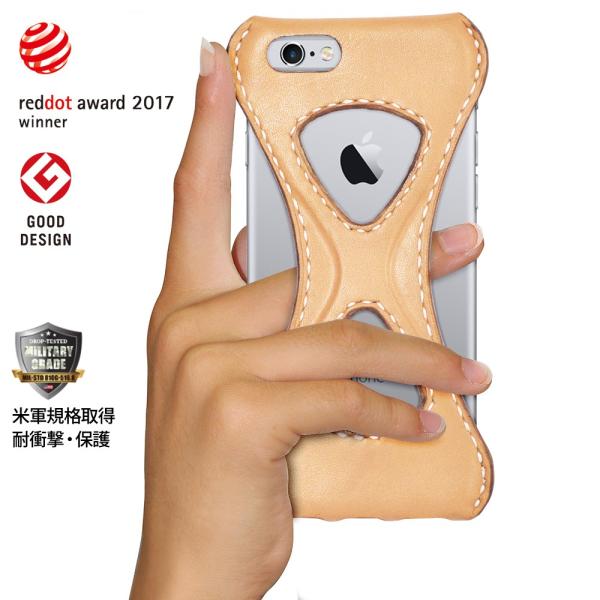 【Palmo GL】iPhone6s / iPhone6 カバー CAMEL イタリア 本革 日本人...