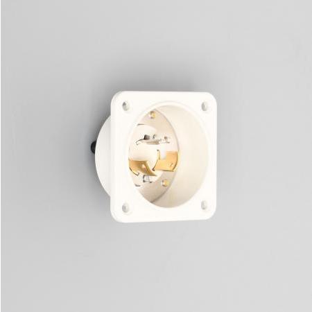 アメリカン電機 3225N 引掛形 フランジインレット(ナイロン製)