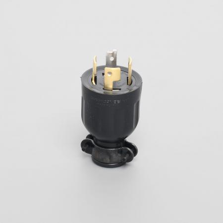 アメリカン電機 4222R 引掛形 プラグ(ゴムカバー)