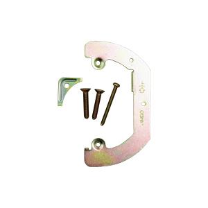 神保電器 8356 エレガンスミニプレート専用はさみ金具 角プレート専用