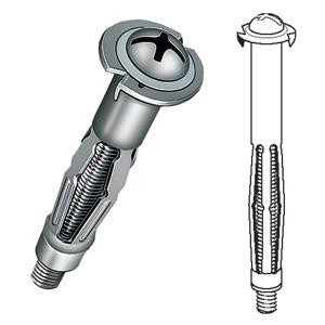 【アウトレット】ジェフコム A-423HN ボードアンカー 適用板厚：17-23mm(50本/箱入り...