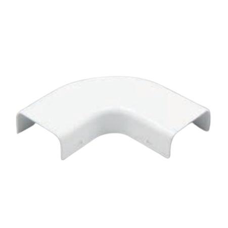 マサル工業 B20312 メタルモール付属品 フラットエルボ 後付け型 B型 ホワイト