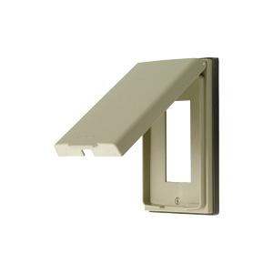 神保電器 BPN-3UW 防滴プレート３個用 樹脂製