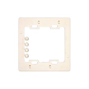 【受注品】神保電器 BS-F-2 絶縁フレーム ２連用