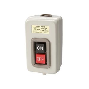 パトライト （旧春日電機） BS230B3 動力用押ボタン開閉器 露出形（鉄ケース） 【KASUGA...