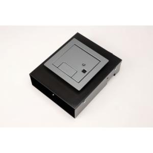 寺田電機 CEC71000K ボックス+カギ付きプレート（シルバーメタリック）