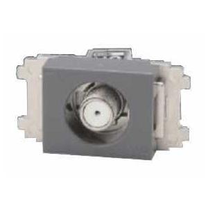 神保電器 CSW-K7S-SG 埋込小型高シールドテレビ端子 電源挿入形3224MHz 4K・8K ...