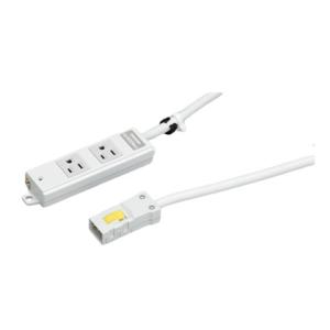 東芝ライテック DC8112EN-3 ハーネス用OAタップ2コ口 ケーブル長3m DC8112EN3