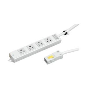 東芝ライテック DC8114EN-3 ハーネス用OAタップ4コ口 ケーブル長3m DC8114EN3