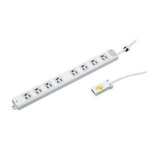 東芝ライテック DC8128EN-3 ハーネス用OAタップ8コ口 抜け止め形 ケーブル長3m DC8...