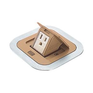 パナソニック DU1302ATK ビル用F型アップコン角型 1コ口アース付 バーチ 2P 15A 1...