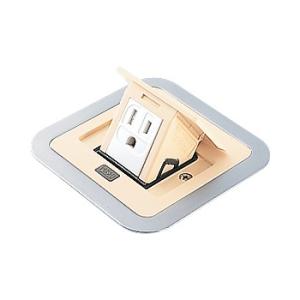 パナソニック DU1302W F型アップコン(ケーブル工事用)(角型)アース付 アイボリー 2P15...