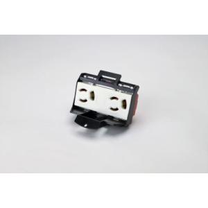 寺田電機 EEM90004 器具ブロック（接地2P 15A 125V 抜止 2連×1）