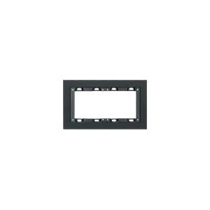 パナソニック EJ6712B FFシリーズ用取付けプレート(2モジュール用)(ブラック)