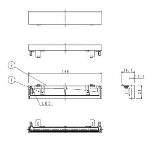 TOSHIBA 東芝(TOSHIBA) LEM-012009(W)-S1(LEM012009WS1)一般用 TOSHIBA 東芝(TOSHIBA) LEM-012009(W)-S1(LEM012009WS1)一般用