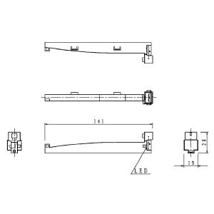 Panasonic パナソニック FK91220 B級用LEDランプ カセット式