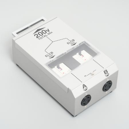 アメリカン電機 HB4323 引掛形 移動用分岐ボックス 30A漏電ブレーカ付