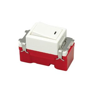 神保電器 JEC-BN-1-PW ニューマイルドビーシリーズ 埋込スイッチ 片切