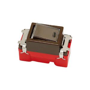 【受注品】神保電器 JEC-BN-2M-C 埋込マークスイッチ 両切 チョコレート色