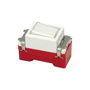 神保電器 JEC-BN-4M-PW ニューマイルドビーシリーズ 埋込マークスイッチ 4路