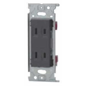 神保電器 JEC-BN-55-SB 埋込ダブルコンセント【JEC-BN-55(SB)】  JIMBO