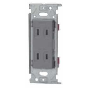 神保電器 JEC-BN-55-SG 埋込ダブルコンセント【JEC-BN-55(SG)】  JIMBO