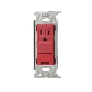 【受注品】神保電器 JEC-BN-5GE-R アースターミナル付接地コンセント シングル